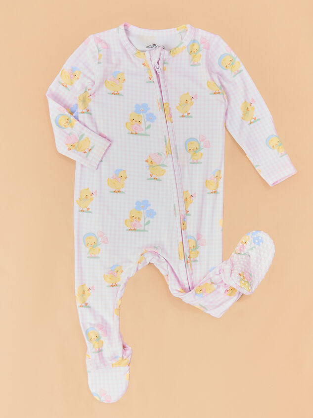 Posie Ducklings Footie Detail 3 - TULLABEE