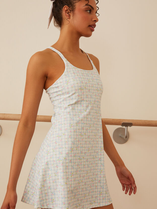 Active Spirit Gingham Dress Detail 3 - TULLABEE