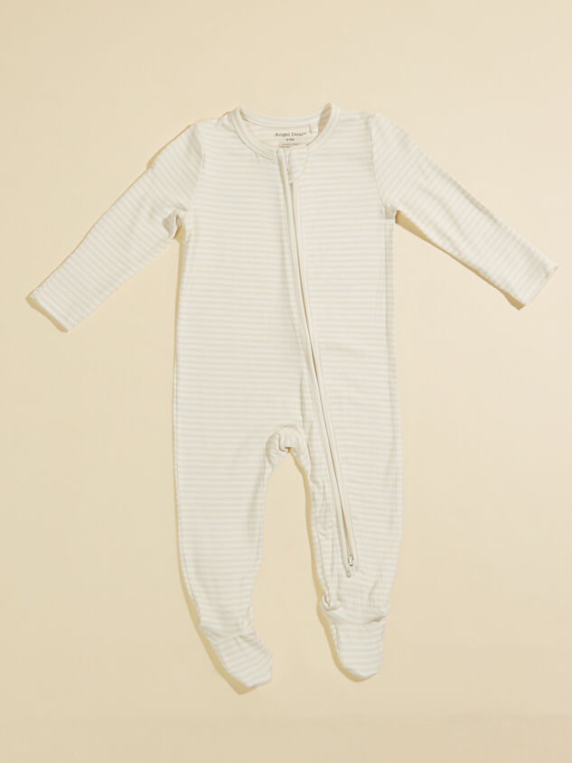 Blake Striped Footie - TULLABEE