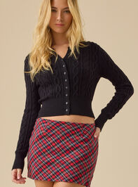 Hollis Plaid Mini Skirt - TULLABEE