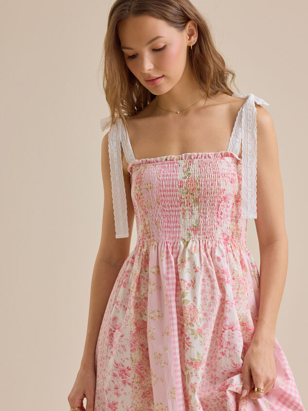 Sallie Floral Maxi Detail 2 - TULLABEE