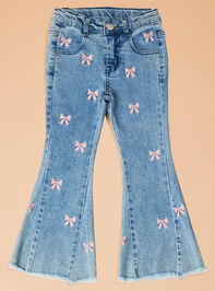 Bianca Bow Flare Jean - TULLABEE
