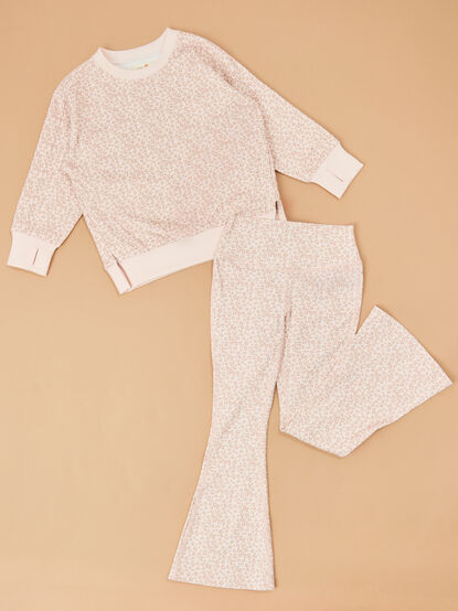 Lilah Leopard Flare Legging - TULLABEE