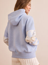 Champ Patchwork Hoodie Detail 5 - TULLABEE