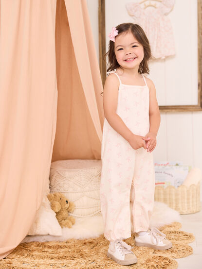 Livvy Bow Jumpsuit - TULLABEE