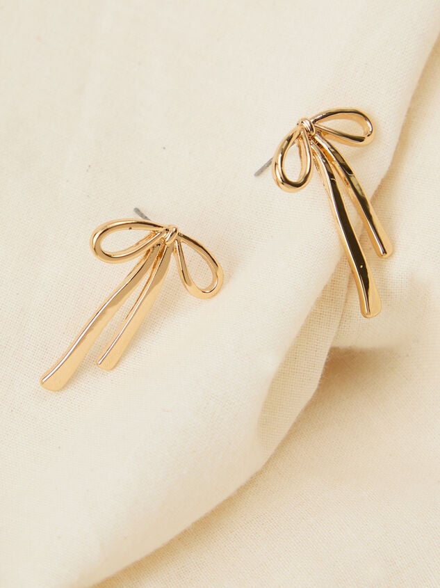 Dainty Bow Earrings - TULLABEE