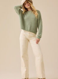 Amiah Twist Back Sweater Detail 3 - TULLABEE
