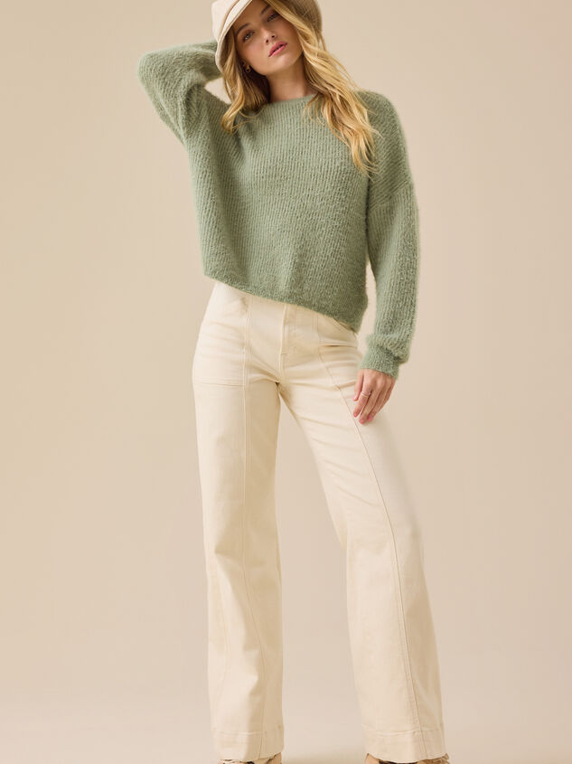 Amiah Twist Back Sweater Detail 3 - TULLABEE