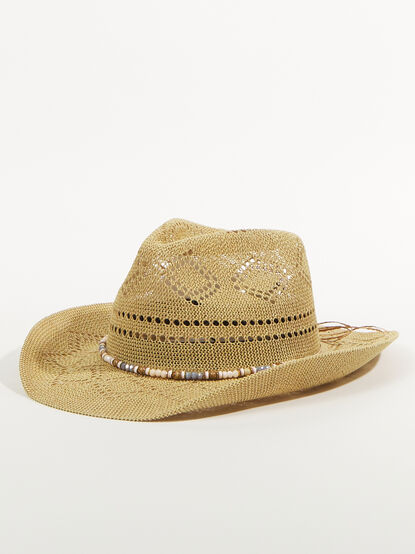 Woven Cowboy Hat - TULLABEE