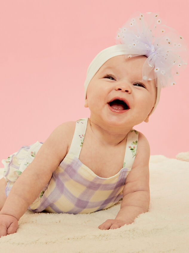 Lillian Ruffle Romper - TULLABEE