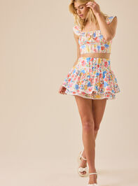Lyra Floral Top Detail 3 - TULLABEE