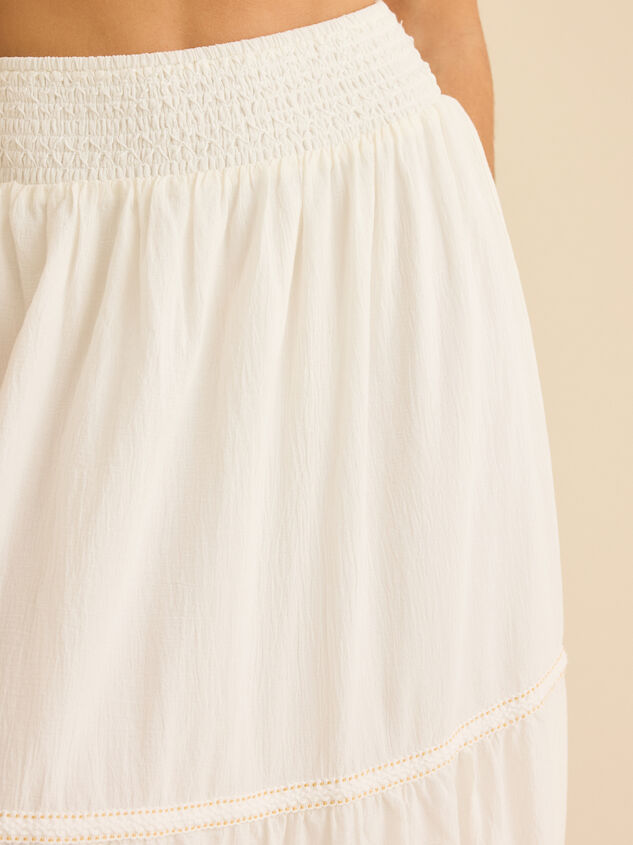 Maisyn Tiered Maxi Skirt Detail 2 - TULLABEE