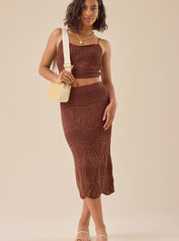 Colton Crochet Midi Skirt - TULLABEE