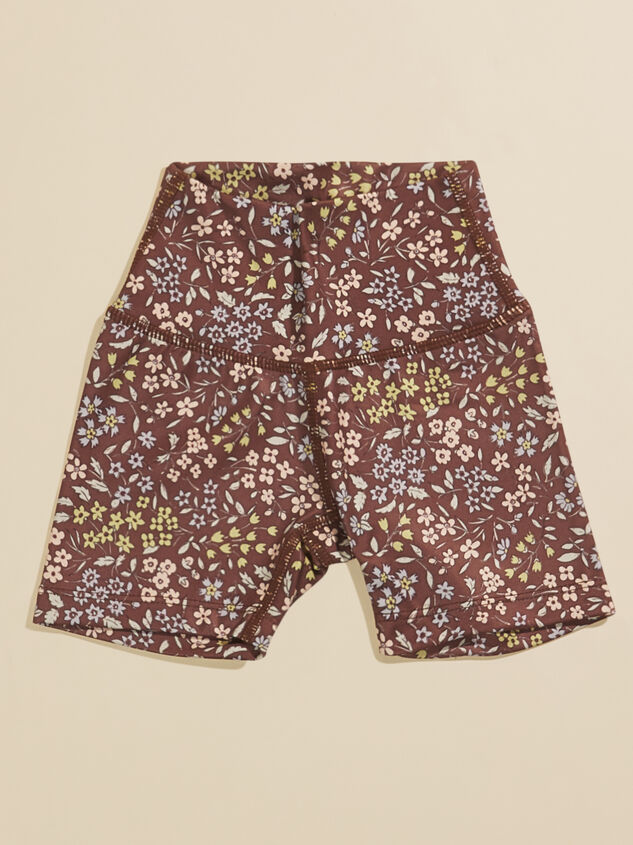 Amber Floral Biker Shorts by Play X Play Detail 1 - TULLABEE