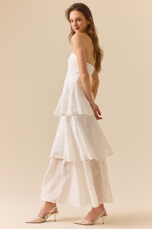 Celia Tiered Maxi Dress - Altar'd State - 