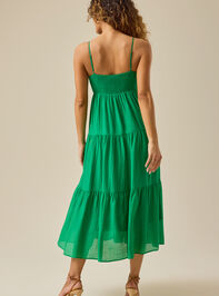 Karine Tiered Maxi Dress Detail 6 - TULLABEE