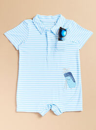 Ready to Golf Romper Detail 2 - TULLABEE