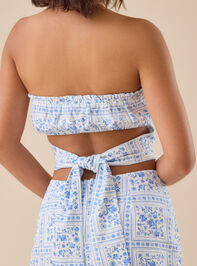 Finley Linen Top Detail 3 - TULLABEE
