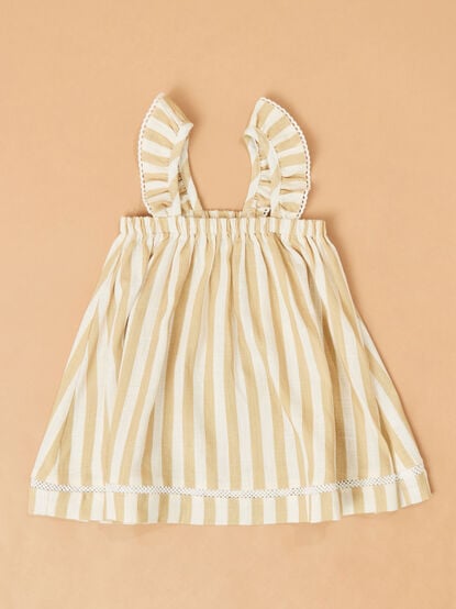 Cora Striped Dress - TULLABEE