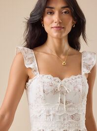 Stella Midi Dress Detail 2 - TULLABEE