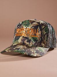 Professional Tailgater Camo Trucker Hat - TULLABEE