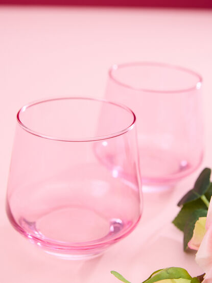 Carol Stemless Wine Glass Set - TULLABEE