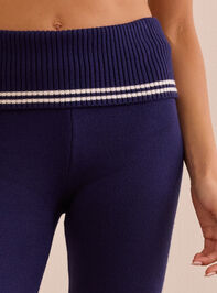 Varsity Flare Pant Detail 2 - TULLABEE