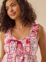 Sammie Sleep Tank Top Detail 3 - TULLABEE