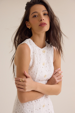 Pippa Lagoon Mini Dress - Altar'd State - 