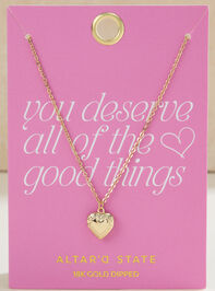 You Deserve All The Good Things Locket - TULLABEE