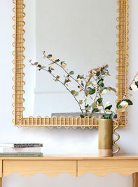 Cora Rattan Mirror Detail 2 - TULLABEE