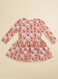 Pumpkin Harvest Ribbed Dress by MudPie Detail 3 - TULLABEE