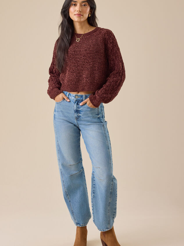 Britton Cable Sweater Detail 5 - TULLABEE