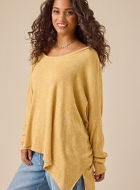Tracie Waffle Knit Tunic Detail 3 - TULLABEE