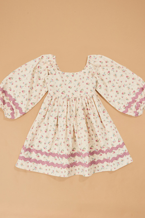 Zoey Floral Mini Dress - Altar'd State - 