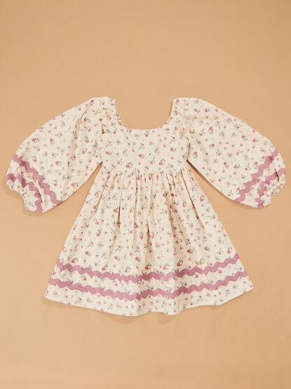 Zoey Floral Mini Dress - TULLABEE