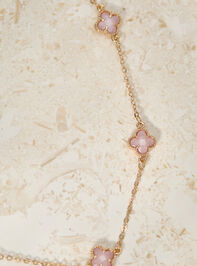 Crystal Clover Choker Detail 2 - TULLABEE