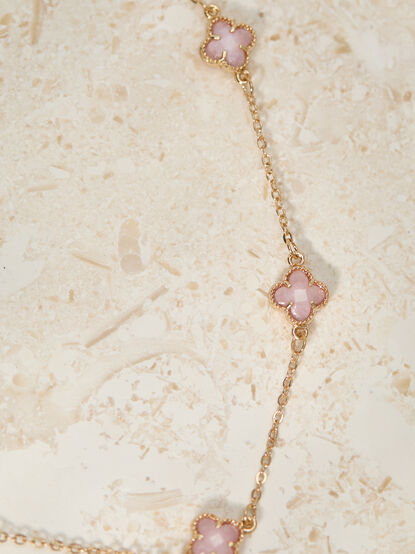 Crystal Clover Choker - TULLABEE