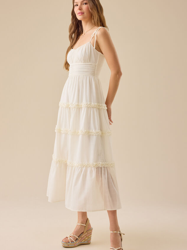 Leah Midi Dress Detail 3 - TULLABEE