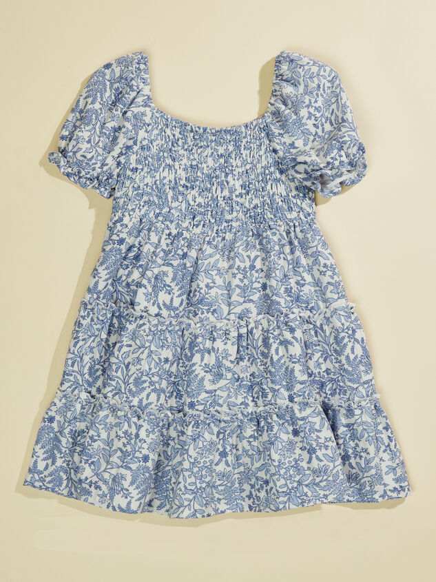 Evelyn Floral Dress Detail 2 - TULLABEE
