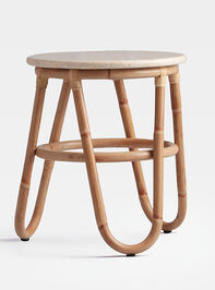 Eve Rattan Side Table Detail 3 - TULLABEE