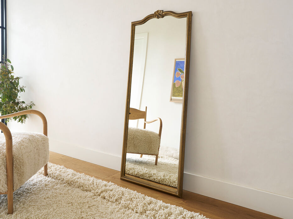Adele Gilded Wood Mirror - TULLABEE - 