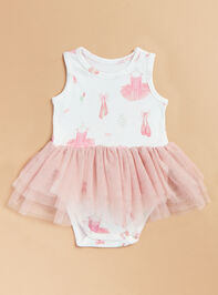 Ballet Belle Tutu Bodysuit Detail 2 - TULLABEE