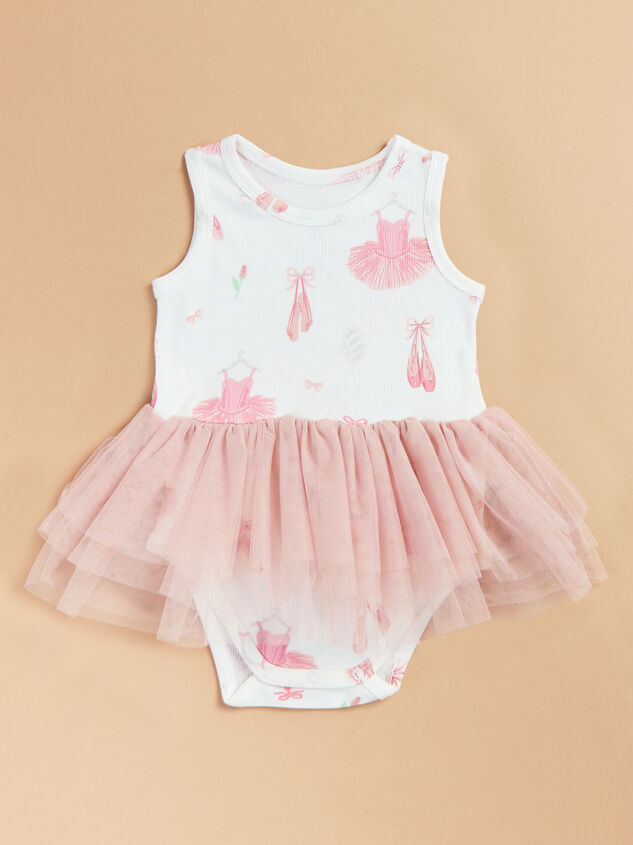 Ballet Belle Tutu Bodysuit Detail 2 - TULLABEE