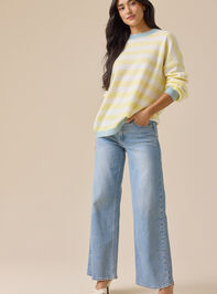 Charliene Striped Sweater Detail 4 - TULLABEE