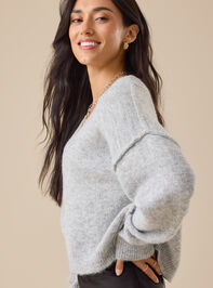 Lily Kate Textured Sweater Detail 3 - TULLABEE