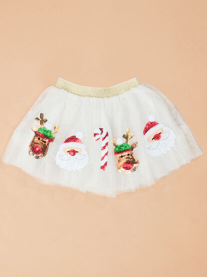 North Pole Tutu Skirt by Mudpie - TULLABEE