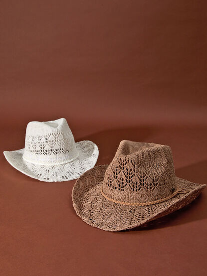 Sally Braided Cowboy Hat - TULLABEE