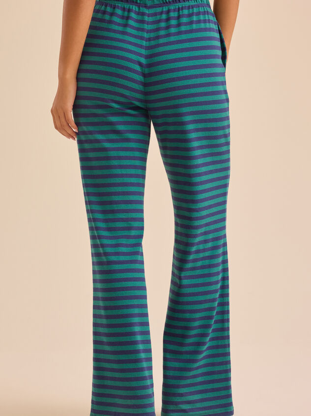 Briley Striped Pants Set Detail 5 - TULLABEE