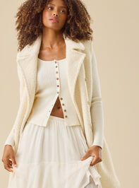 Merida Ribbed Cardigan Detail 3 - TULLABEE